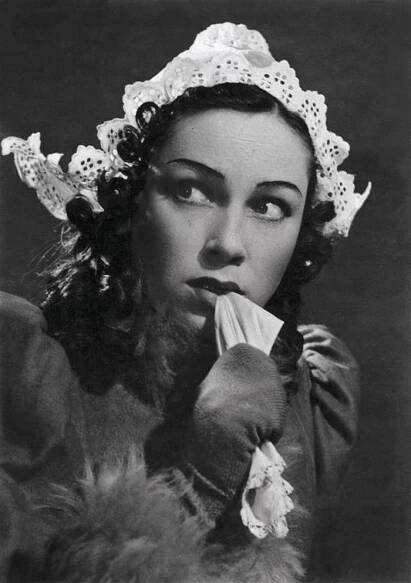 Rozbitý džbán - 27.01.1944, Ludmila Vostrčilová (Eva) Foto: Josef Heinrich
