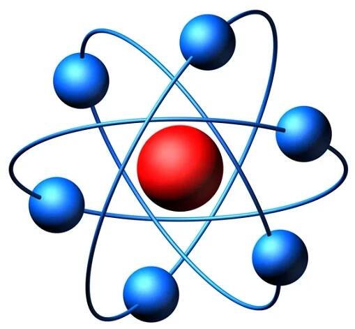 Atomu molekuly — Stock obrázek