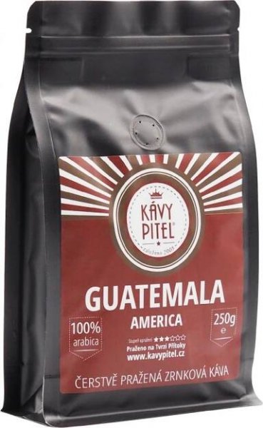 Kávy Pitel Guatemala SHB ep Huehuetenango ATTILA 250 g