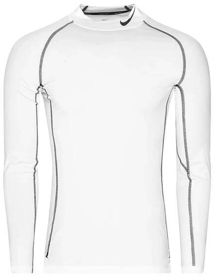 Nike Pro Top Dri-FIT Mock - White/Black