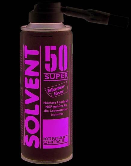Odstraňovač etiket SOLVENT 50 / SOLVENT 50 SUPER
