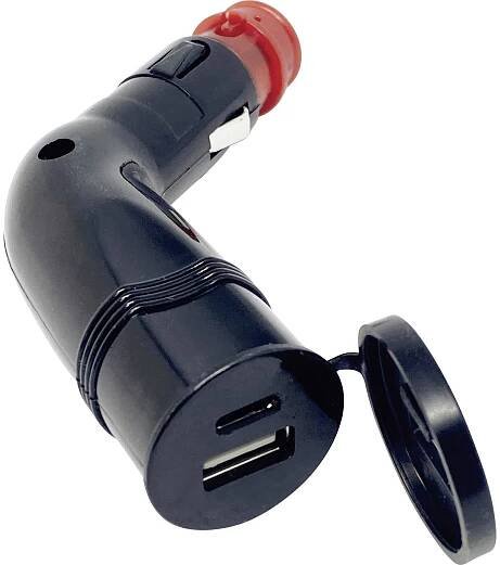 BAAS USB univerzální dvojitý nabíjecí konektor 12 V : Půhy.cz
