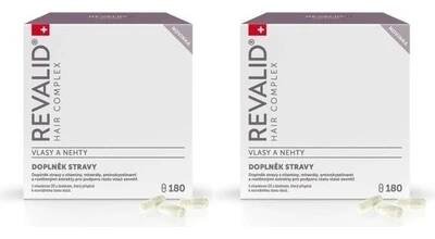 Revalid Hair Complex 2 x 180 kapslí od 1 689 Kč - Heureka.cz