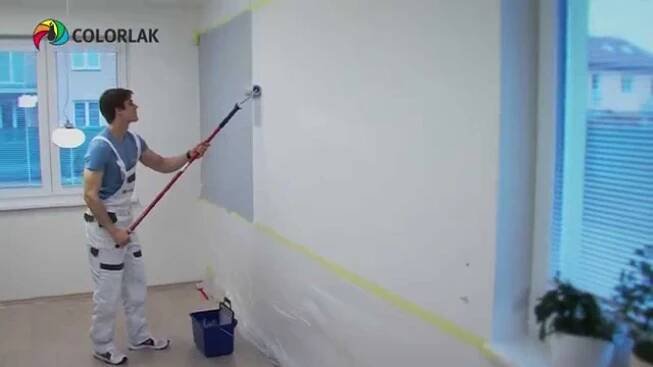 Jak vymalovat byt návod COLORLAK - BYDLENÍ LIVE