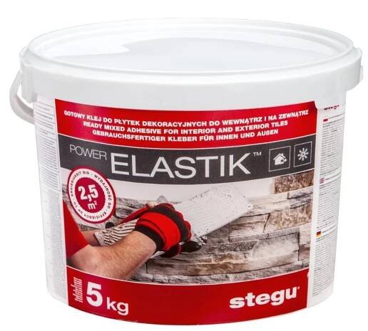 POWERELASTIK - flexibilní disperzní lepidlo 5 kg - STEGU