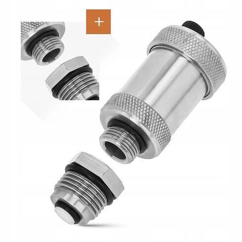Odvzdušňovač radiátoru Automatický vertikální 1/2'' odvzdušňovací ventil Typ ostatní