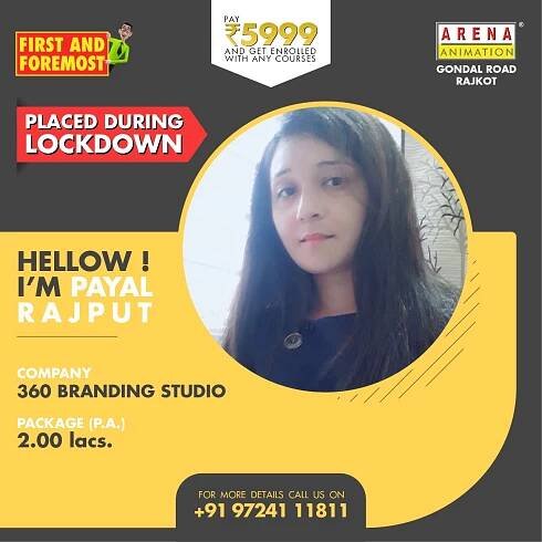 Placements - Arena Animation Rajkot