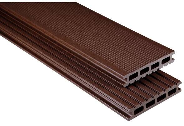 KOVALEX Terasové prkno WPC EXKLUZIV matné čoko.hnědé 26 x 145 mm - metráž nakoupit u OBI