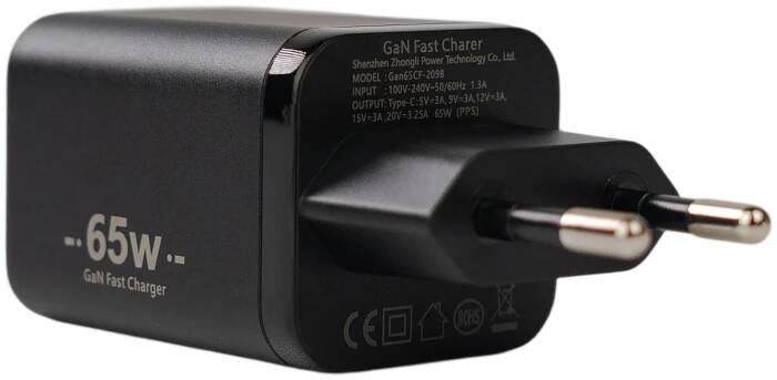 65W USB-C GaN Charger