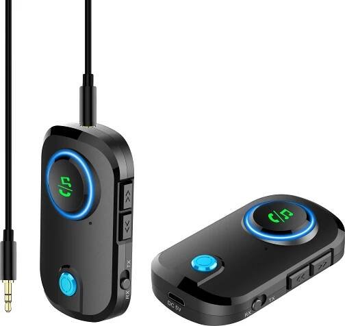 INF Bezdrátový Bluetooth vysílač/přijímač handsfree AUX