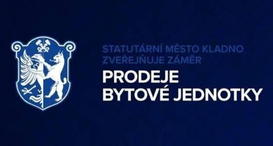 Statutární město Kladno zveřejňuje záměr prodeje bytové jednotky
