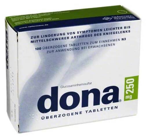 DONA 250 mg potahované tablety, 100 ks