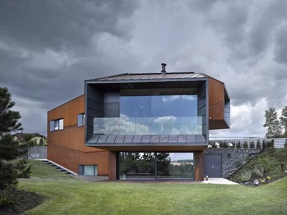 20-20-ARCHITEKTI - Vila severně od Prahy