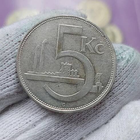 5 kč / koruna 1930 • První Republika