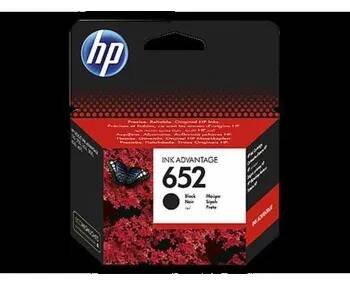 HP 652 originální inkoustová kazeta černá F6V25AE