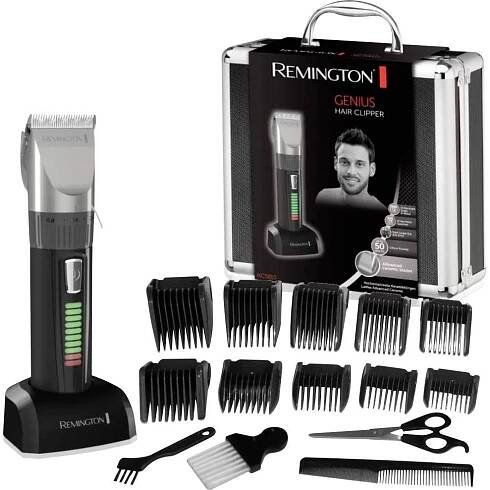 Zastřihovač vlasů Remington Genius HC5810, černá/stříbrná : Půhy.cz