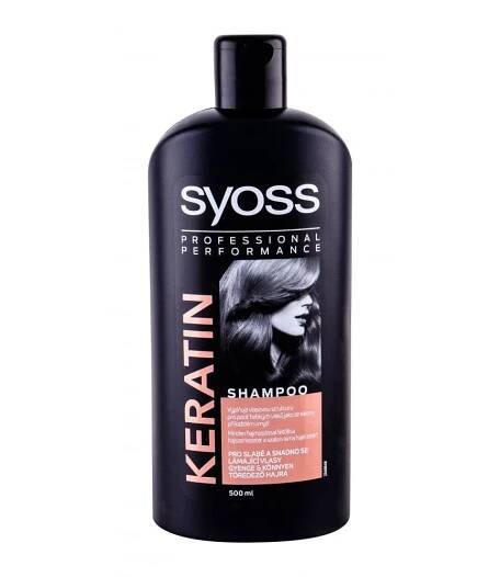 Syoss Keratin Shampoo Šampon pro ženy 500 ml | ELNINO.CZ