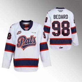 Connor Bedard Regina Pats 2023 NHL Draft White Jersey WHL
