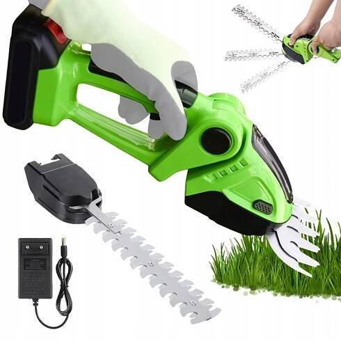 2V1 ZAHRADNÍ NŮŽKY NŮŽKY RUČNÍ AKUMULÁTOROVÉ ELEKTRICKÉ SEKAČKY 1500 MAH