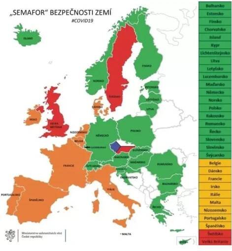 Sledujeme situaci s cestováním do ostatních zemí