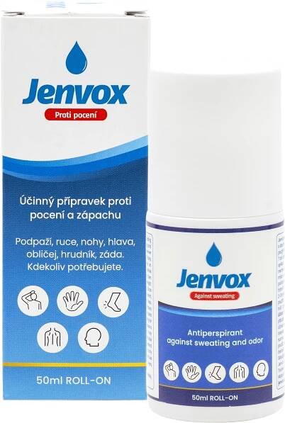 Jenvox Proti pocení a zápachu 50 ml