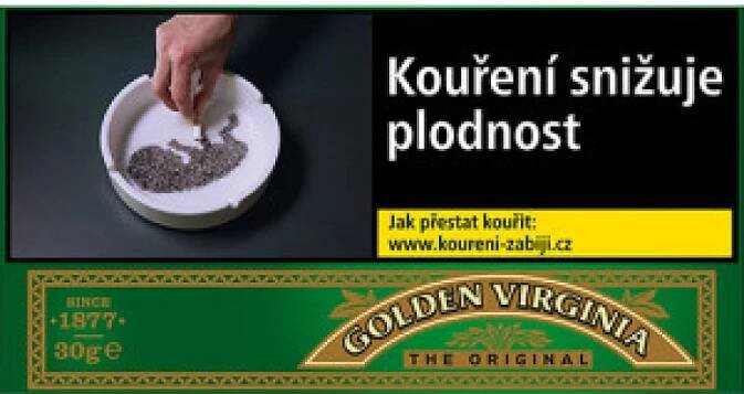 Golden Virginia tabák cigaretový 30 g