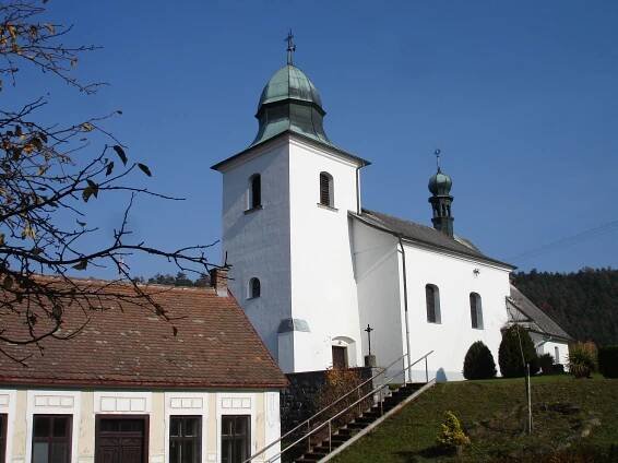 Fotografie - Vrbatův Kostelec - kostel - 01.11.2011