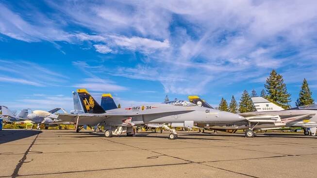 F/A-18A Hornet - Pacific Coast Air Museum