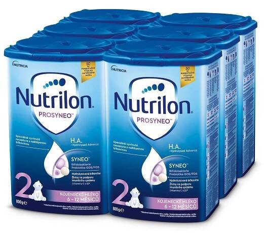 Nutrilon H.A. Prosyneo 2 6x800 g od 2 994 Kč - srovnání cen | Leano.cz
