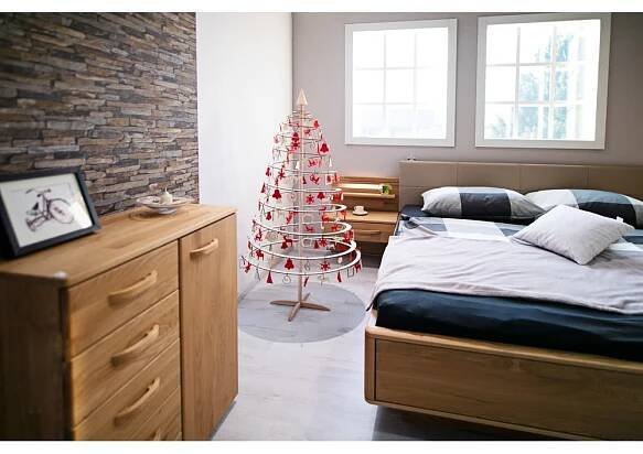 Dřevěný dekorativní vánoční stromek Spira Large, výška 138 cm