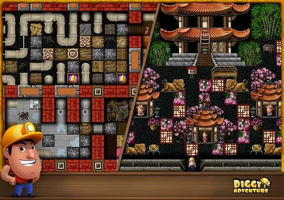 Diggy’s Adventure Visiongame Hra Visiongame