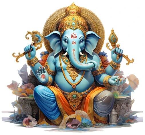 Ai Generované, Ganesh, Ganpati, Ganéša