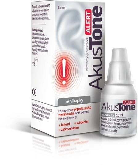 AkusTone ALERT ušní kapky 15 ml