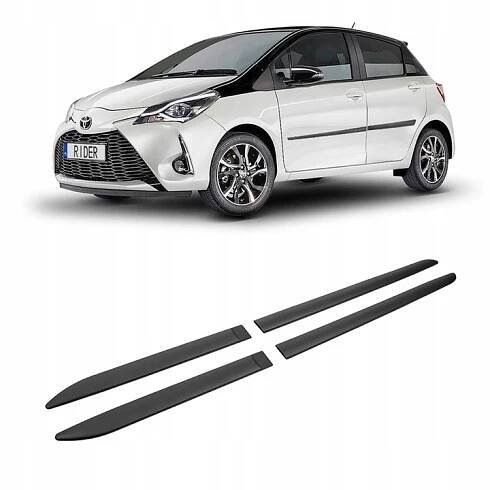 Boční lišty dveří krytu karoserie pro TOYOTA YARIS 2012-2019 HATCHBACK