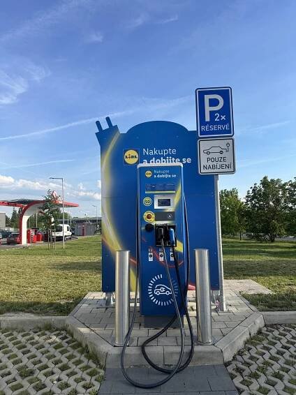 Nabíjecí stanice Lidl foto 3
