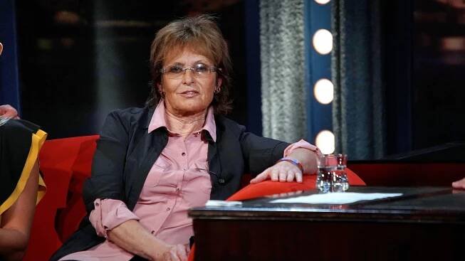 Olga Matušková v pořadu Show Jana Krause. 