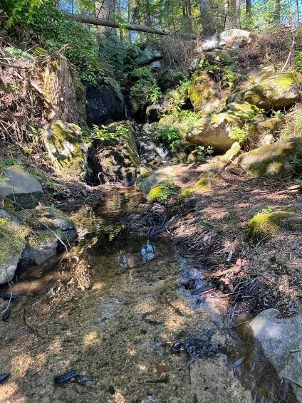 Kaskáda u Starých Hutí – Mikroregion Zálesí