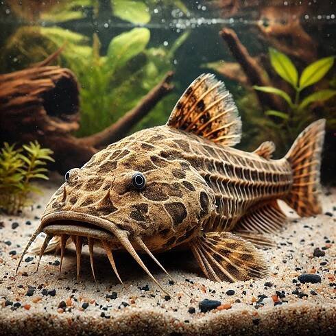 Bunocephalus kneri (Banjo ryby)