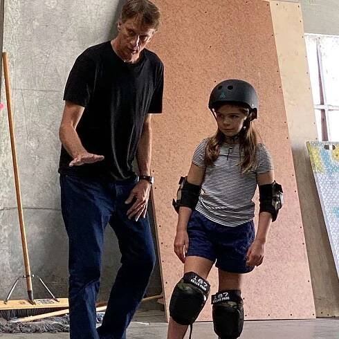 Patton Oswalt Talks Daughter Alice, 11, Getting a Private Skateboarding Lesson from Tony Hawk