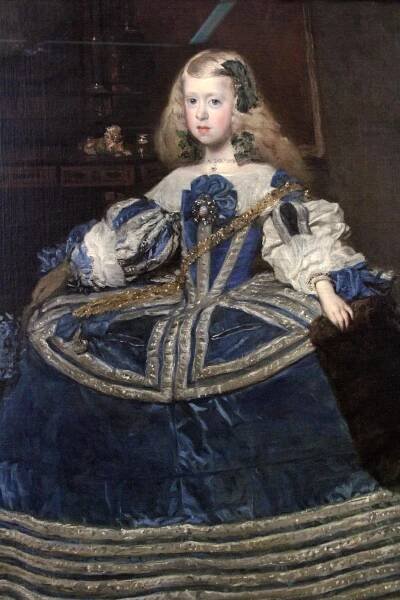 'Infanta Margarita Teresa in a Blue Dress' by Diego Velázquez (1659 AD).