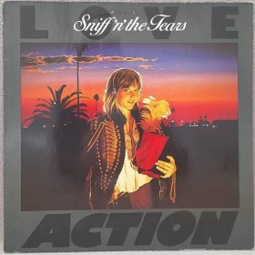 LP Sniff 'n' The Tears - Love Action, 1981 EX