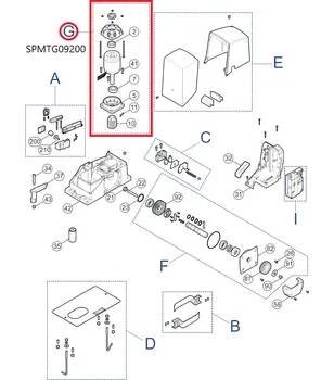 SPMTG09200 kit motora pre ROX600/1000