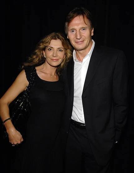 Natasha Richardson and Liam Neeson at the Conde Nast Traveler celebration of 20 years of Truth in Travel on October 10, 2007 | Source: Getty Images