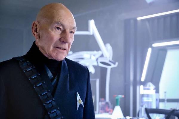 Sir Patrick Stewart as Jean-Luc Picard of the Paramount+ original series STAR TREK: PICARD