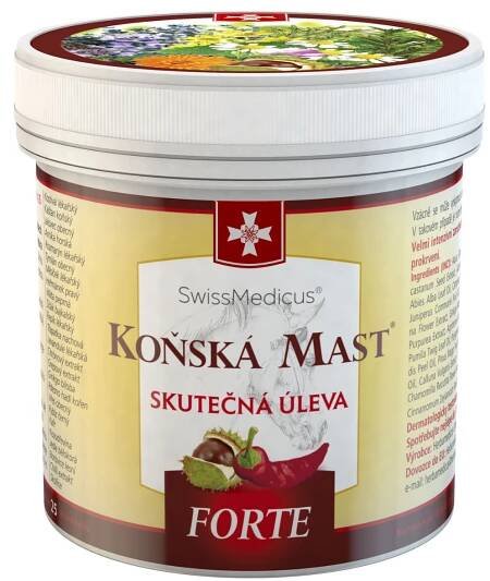 Koňská mast forte hřejivá