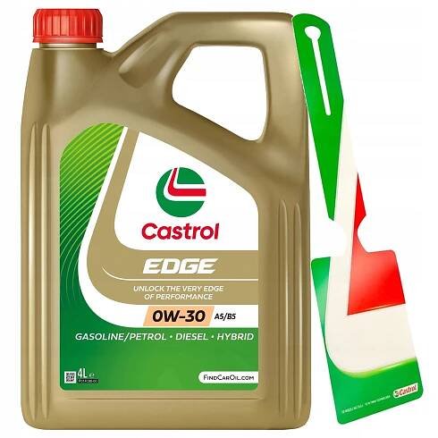 CASTROL EDGE 0W-30 A5/B5 TITANIUM FST 4L + přívěsek