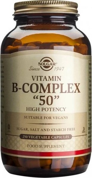 Solgar B-Komplex 50 250 tablet