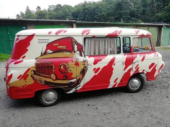 Barkas B1000 « Sprayart 34 – originální malby na zakázku