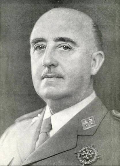 Francisco Franco (Zdroj: Biblioteca Virtual de Defensa)