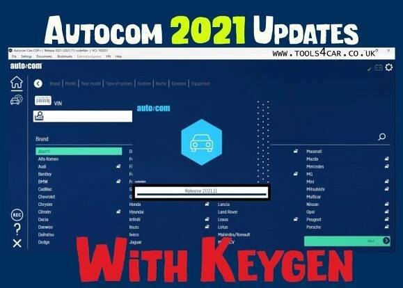 Autocom 2021.11 (Cars + Trucks) Software - native installation